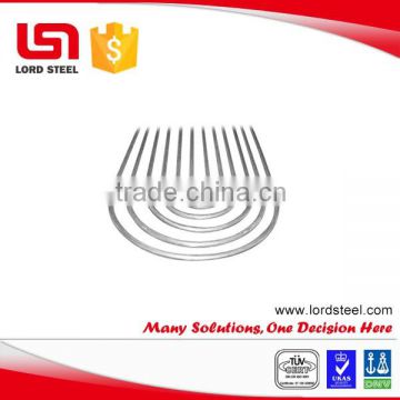 SS347 heat exchanger tubing seamless u bend shape tube