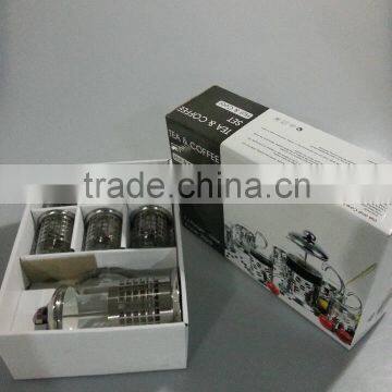 Pyrex Glass Infusion Tea Pot and Coffee Kettle Set With Stainless Stem Quality Choice