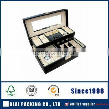 Handicrafted Womans Jewelry Watch Box for Sale