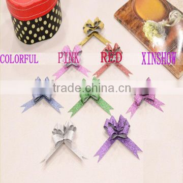 China Yiwu wholesale wrapping garland pull flower ribbon