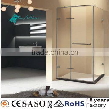 high quality simple shower room glass 1000X800X1940