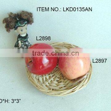 New Decorative high-simulation foam artificial apple for sale