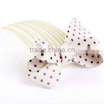 Fashion bow knot Insert hair accessories