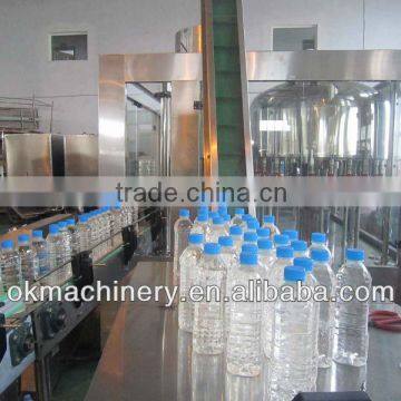 Automatic mineral water bottle filling plant