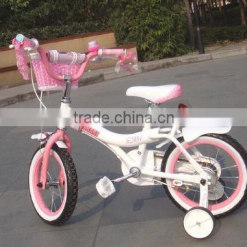 Children baby bicycle /Kid bike with plastic basket