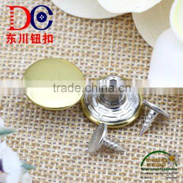 Hot Selling Metal Tack Buttons for Denim Metal Jeans Shank Button photo-6