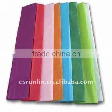 high quality colored thin tissue paper