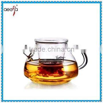 Hot sale home decoration chinese glass tea set cheap