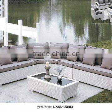 2016 fabulous sunroom outdoor PE rattan sofa set indonesian cane furniture