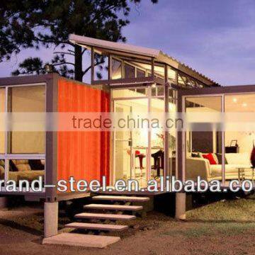 low cost steel structure container prefabricated houses