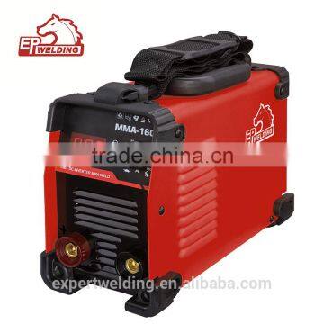 Single phase portable arc welding machine plastic MMA-160