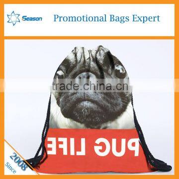 Plain drawstring bags eco shopping bag printed shopping bags                        
                                                                                Supplier's Choice