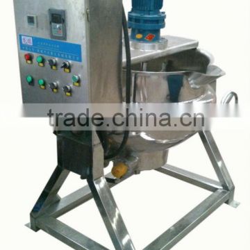 electric heating tiltable jacket kettle with agitator