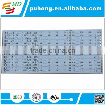 Thermal Conductive Aluminum Base White Mask Strip LED MCPCB