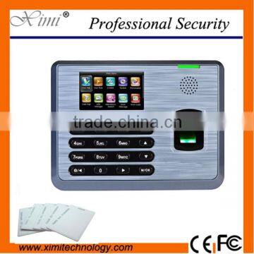 TX628 Time and attendance terminal linux system rfid card 100000 logs capacity TCP/IP 3'' Color TFT screen fingerprint reader