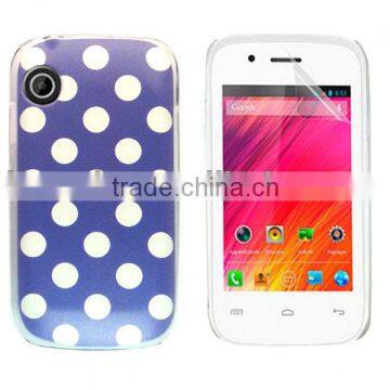 for wiko Ozzy high quality blue polka crystal case factory price