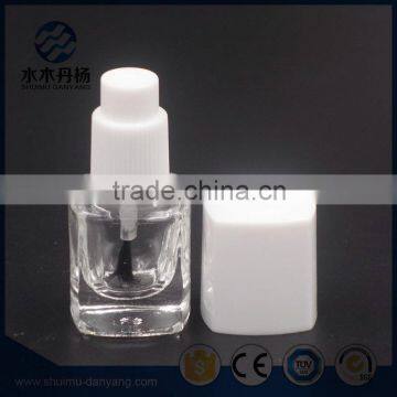 Hot Selling 6ml Clear Square Glass Nail Polish Bottle photo-1