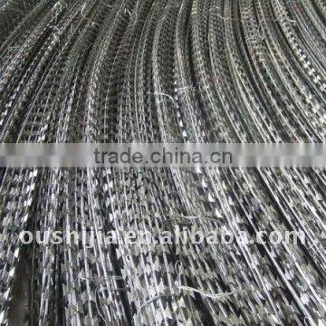 Hot-dipped Galvanized Razor Barbed Wire