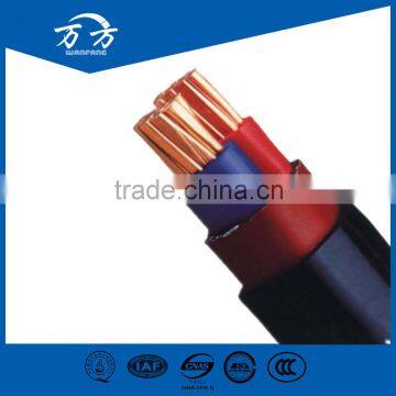 PVC Insulated Copper Conductor 2 core power cable