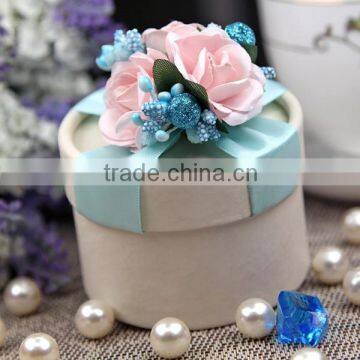 Personalized Flower Candy Wedding Gift Paper Box