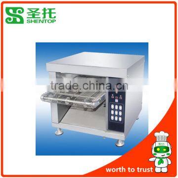 Shentop STXN-B180 Stainless Steel Bun Toaster conveyor Vertical Conveyor Bun Grill Toaster for commercial