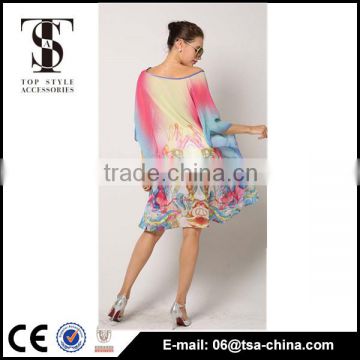 New2016 summer beach chiffon dress, lady popular bikini cover up