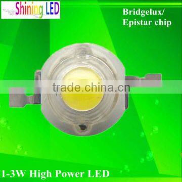 140-150LM Bridgelux Chip 1W High Bright LED Diode