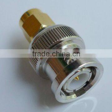 RF Coaxial Adapter BNC Male to SMA Male