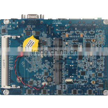 3.5inch fanless J1900 fanless LVDS industrial embedded motherboard