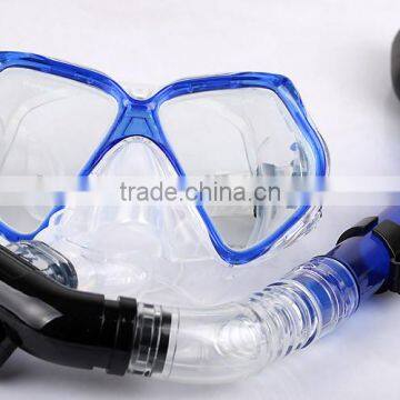 2015 Professional Customized design nice Quality Silicone Scuba Swimming Diving Mask