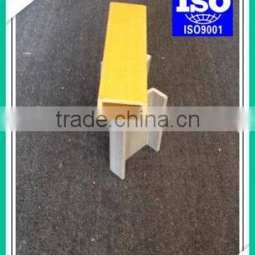 pultruded UV resistant fiberglass rectangular square tube