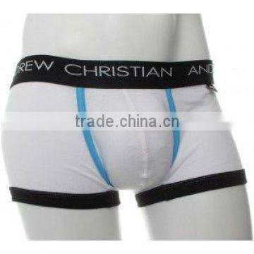 Mens 95% cotton 5% spandex boxer