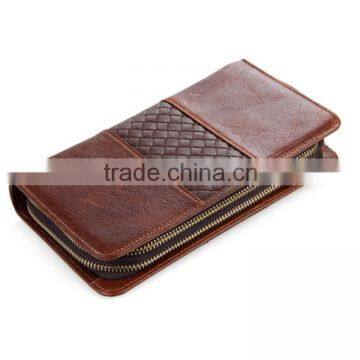 Wholesale customized leather travel document holder wallet