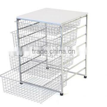 DIY Living Room Furniture Home Metal Storage Basket for Garment photo-6
