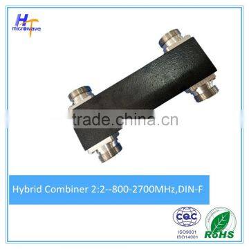 RF 3dB Hybrid Coupler, wide band 800-2700MHZ, 200W, 7 16 DIN Female connectors