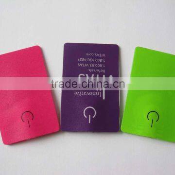 led promotion credit card torch