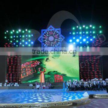 Guang Zhou Large and New p6 Indoor Full Color LED Electronic Wall