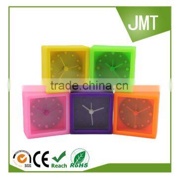 Promotion Gifts colorful Children Mini Silicone Alarm Clocks