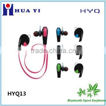 iso9001 New coming dynamic sound fashion sport bluetooth earphone