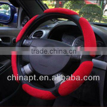 2013 New Cheap Car Steering Wheel Cover Wholesale