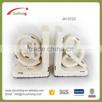 home & garden glaze letter ceramic book stand holder, book reading stand book holder in bed