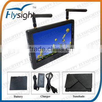 C334 Flysight Upgrade 7'' FPV Monitor Black Pearl RC801 With Built-in 5.8g Wireless AV Receiver No Blue Screen for RC Drone UAV photo-6