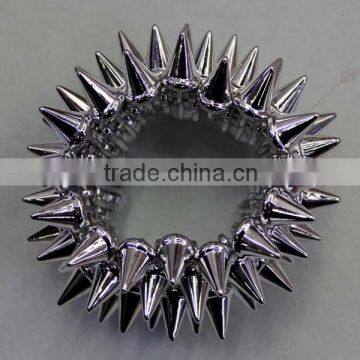 2013 Solid New Style Studs wholesale Spike Bracelets