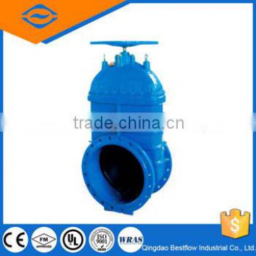 Ductile iron resilient seated gate valve