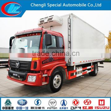 Factory direct sale refrigerated truck sale Foton 4*2 refrigerated trucks for sale China Exported refrigerated trucks trailers