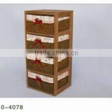 sell beautiful brown wooden cabinet with drawers