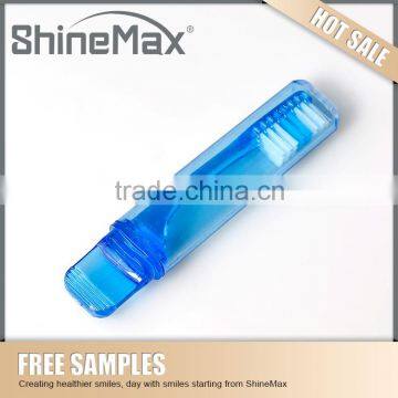 wholesale disposable dental kit cheapest plastic folding toothbrush