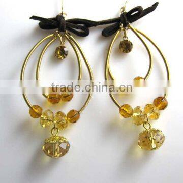 crystal earring