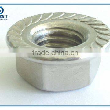 China Hexagon nuts with flange