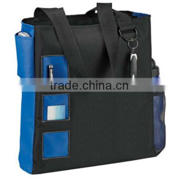 Square Promotional Tote Bag - 13.5" w x 15" h x 3.5" d